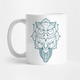 Owl symetric line Mug